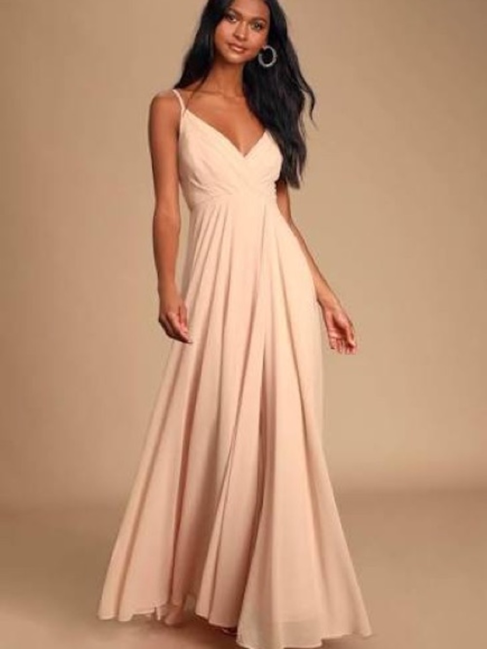 Lulu’s Blush Maxi Dress (All About Love)